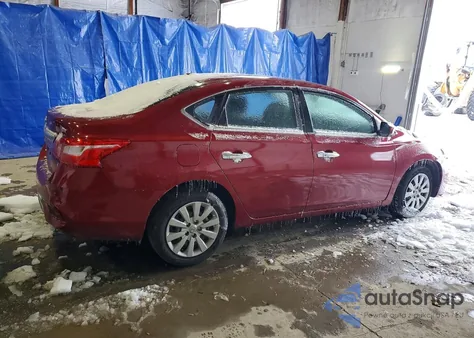 2016 Nissan Sentra S из США, поврежденный, VIN 3N1AB7AP3GL661007